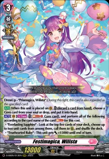 Festimagica, Wilista