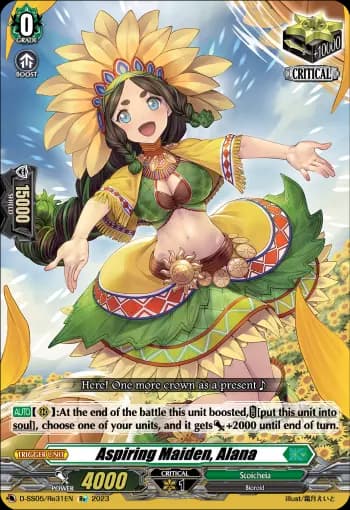 Aspiring Maiden, Alana