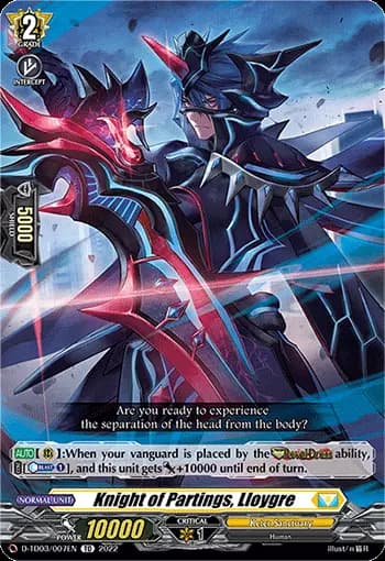Knight of Partings, Lloygre