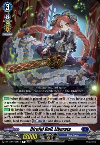Direful Doll, Liberata