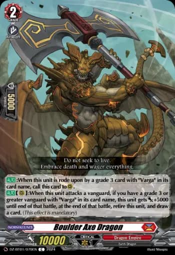 Boulder Axe Dragon