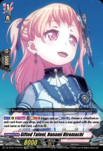 Gifted Talent, Nanami Hiromachi