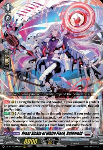 Great Sickle of White Flash, Baldareid