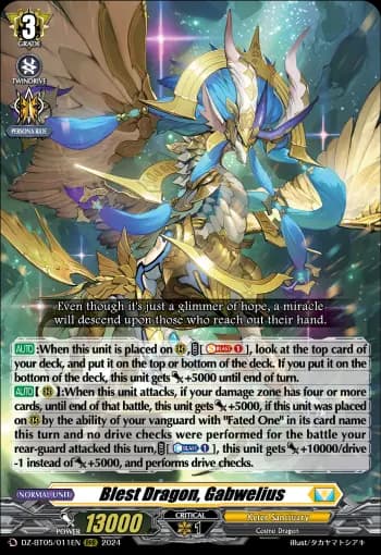 Blest Dragon, Gabwelius