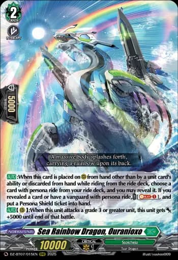 Sea Rainbow Dragon, Ouranioxo