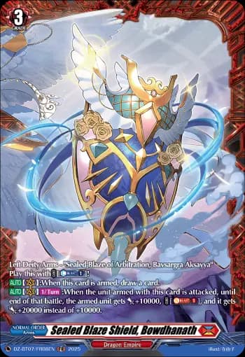 Sealed Blaze Shield, Bowdhanath