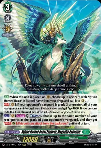 Sylvan Horned Beast Emperor, Magnolia Patriarch
