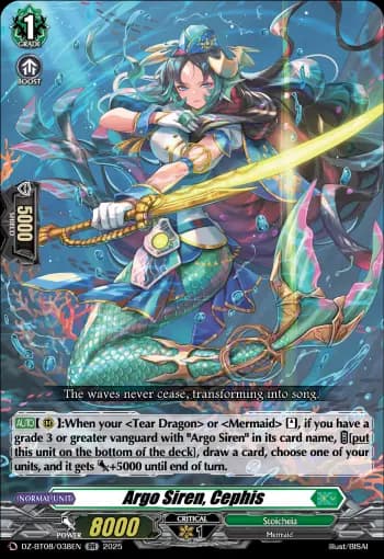 Argo Siren, Cephis