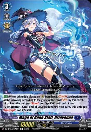 Mage of Bone Staff, Grievenea