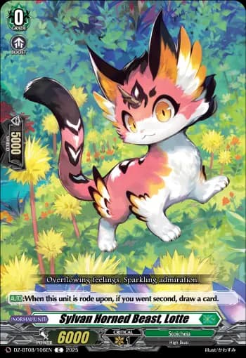 Sylvan Horned Beast, Lotte
