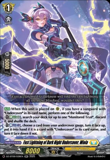 Fast Lightning of Dark Night Undercover, Wiola