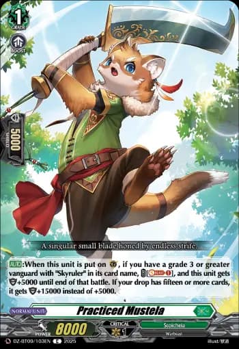 Practiced Mustela