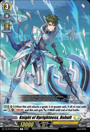 Knight of Uprightness, Rohult