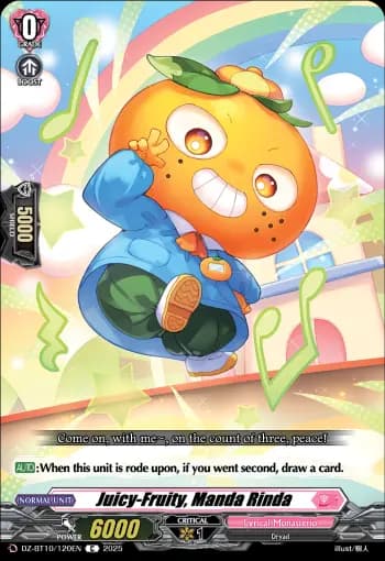 Juicy-Fruity, Manda Rinda