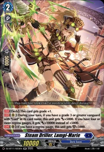 Steam Driller, Lamgi-Marie