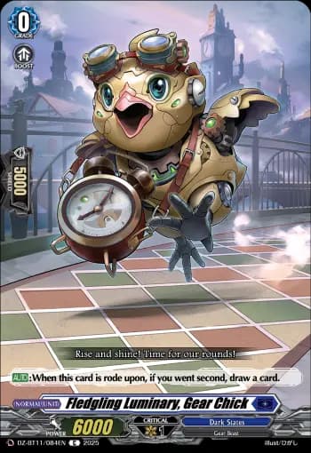 Fledgling Luminary, Gear Chick