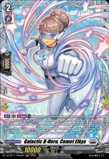 Galactic B-Hero, Comet Elkys