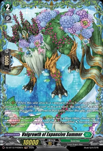 Valgrowth of Expansive Summer