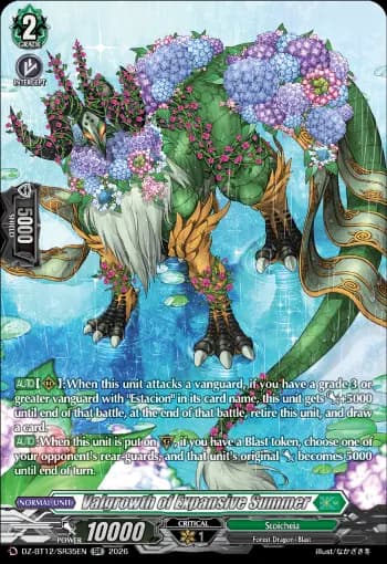 Valgrowth of Expansive Summer