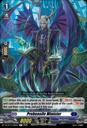 Prehensile Minister
