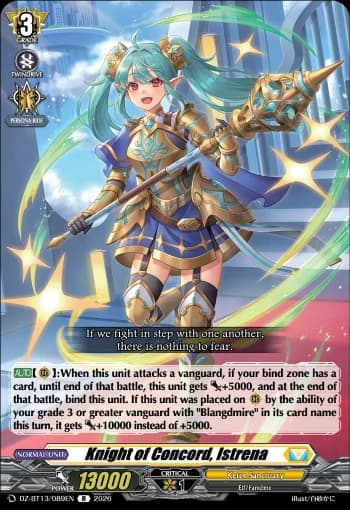 Knight of Concord, Istrena
