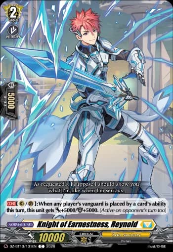 Knight of Earnestness, Reynold