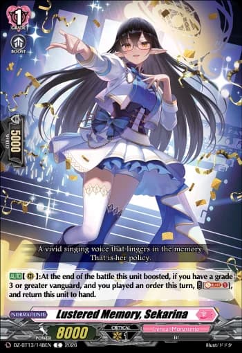 Lustered Memory, Sekarina
