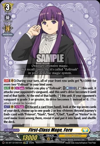 First-Class Mage, Fern