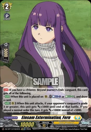 Einsam Extermination, Fern