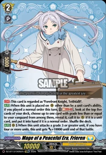 Mage of a Peaceful Era, Frieren