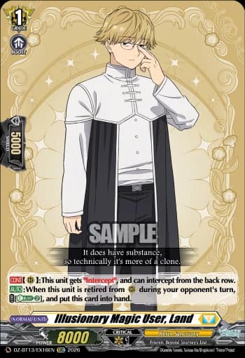Illusionary Magic User, Land