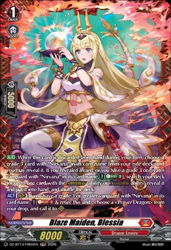 Blaze Maiden, Blessia