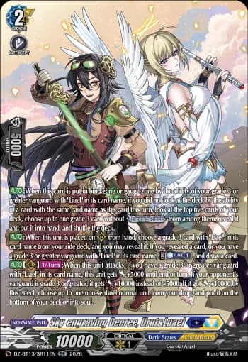 Sky-engraving Decree, Urut&Luael
