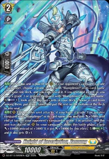 Knight of Inscription, Zamuug