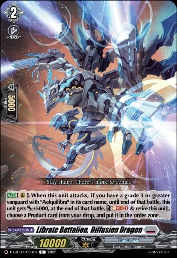 Librate Battalion, Diffusion Dragon