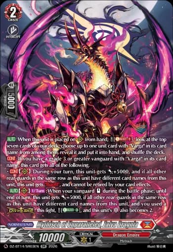 Mythisch of Unparalleled, Zalva Dragnia