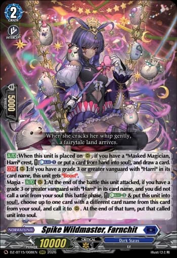 Spike Wildmaster, Farnchit