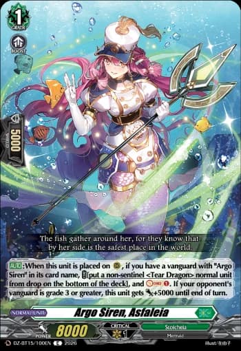 Argo Siren, Asfaleia