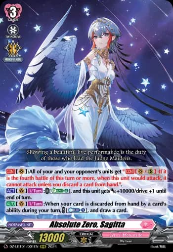 Absolute Zero, Sagitta