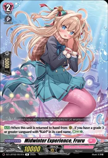 Midwinter Experience, Fruru