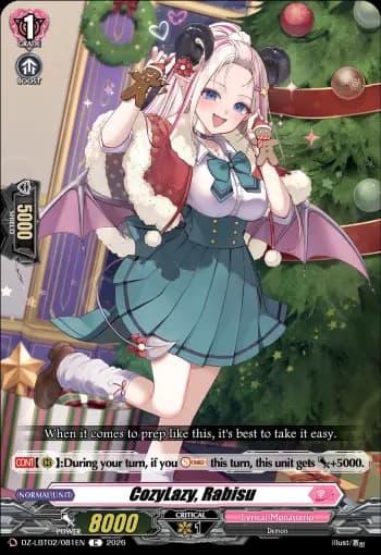 CozyLazy, Rabisu