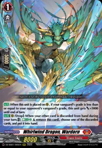 Whirlwind Dragon, Wardorn
