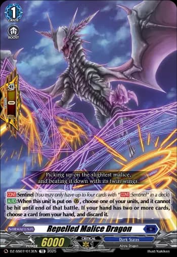 Repelled Malice Dragon