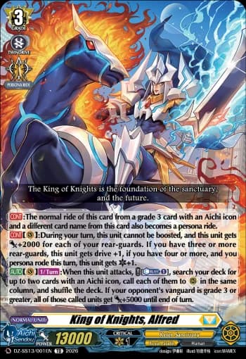 King of Knights, Alfred
