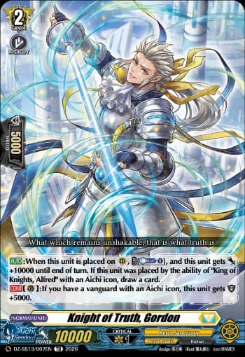 Knight of Truth, Gordon