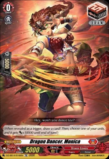 Dragon Dancer, Monica