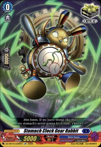Stomach Clock Gear Rabbit