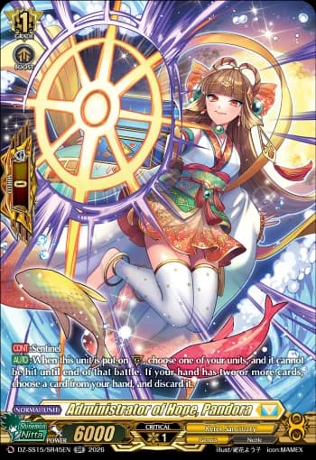 Administrator of Hope, Pandora