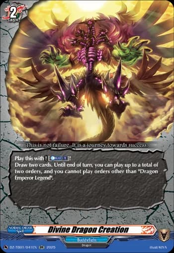 Divine Dragon Creation