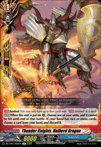 Thunder Knights, Halberd Dragon